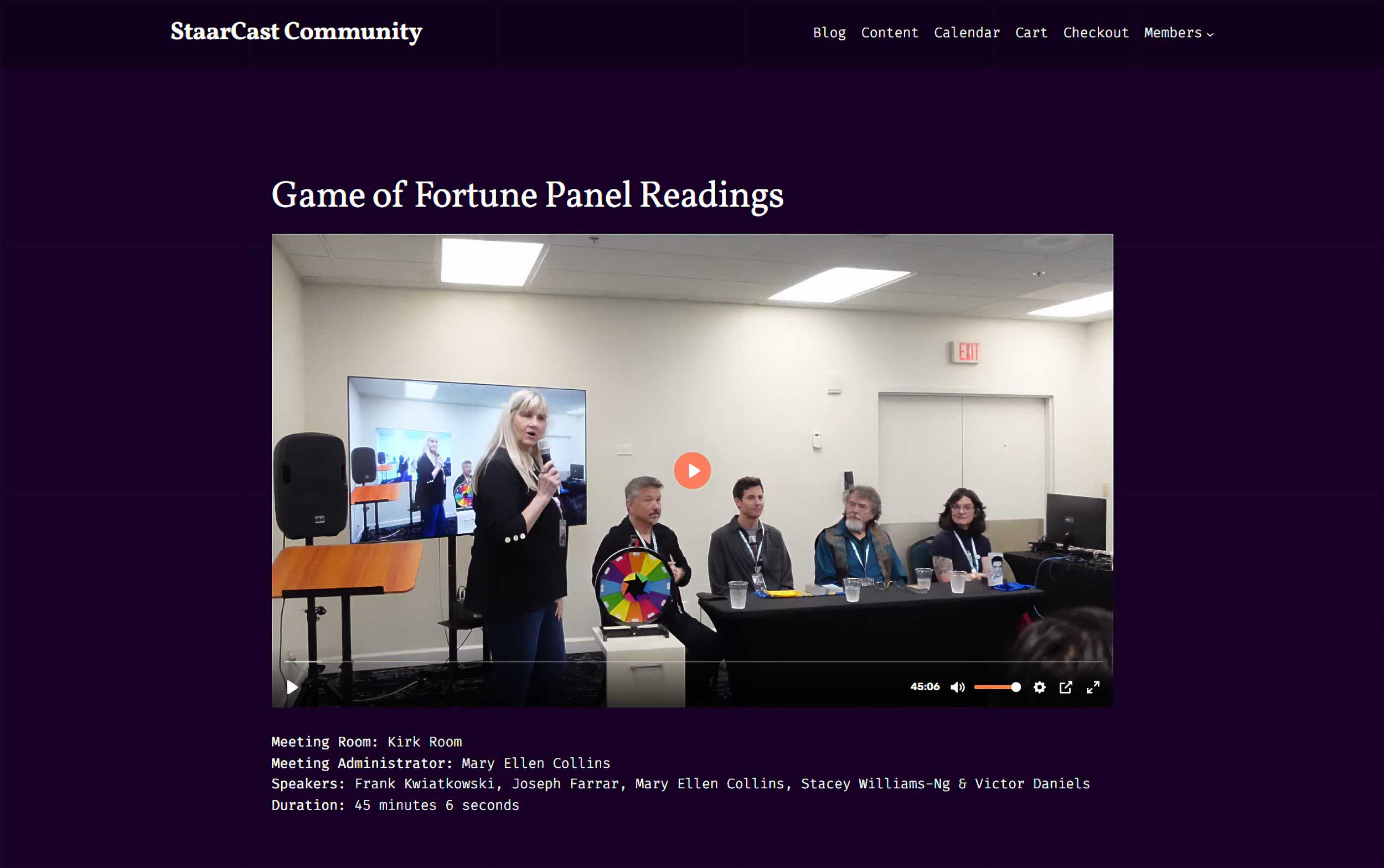 StaarCast Virtual Live Conference Event