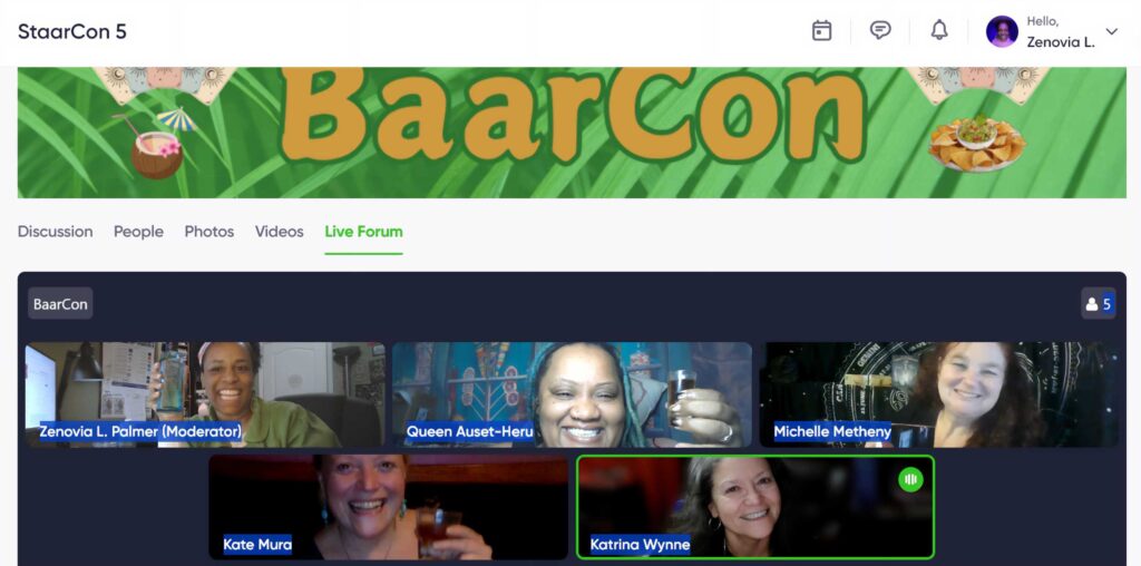 Virtual BaarCon at StaarCon 2025.
